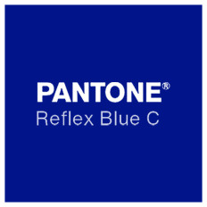 Product picture: Sun Chemical Pantone Ink REFLEX BLUE / 1 kg