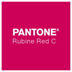 Product picture: Sun Chemical Pantone Ink RUBINE RED / 1 kg